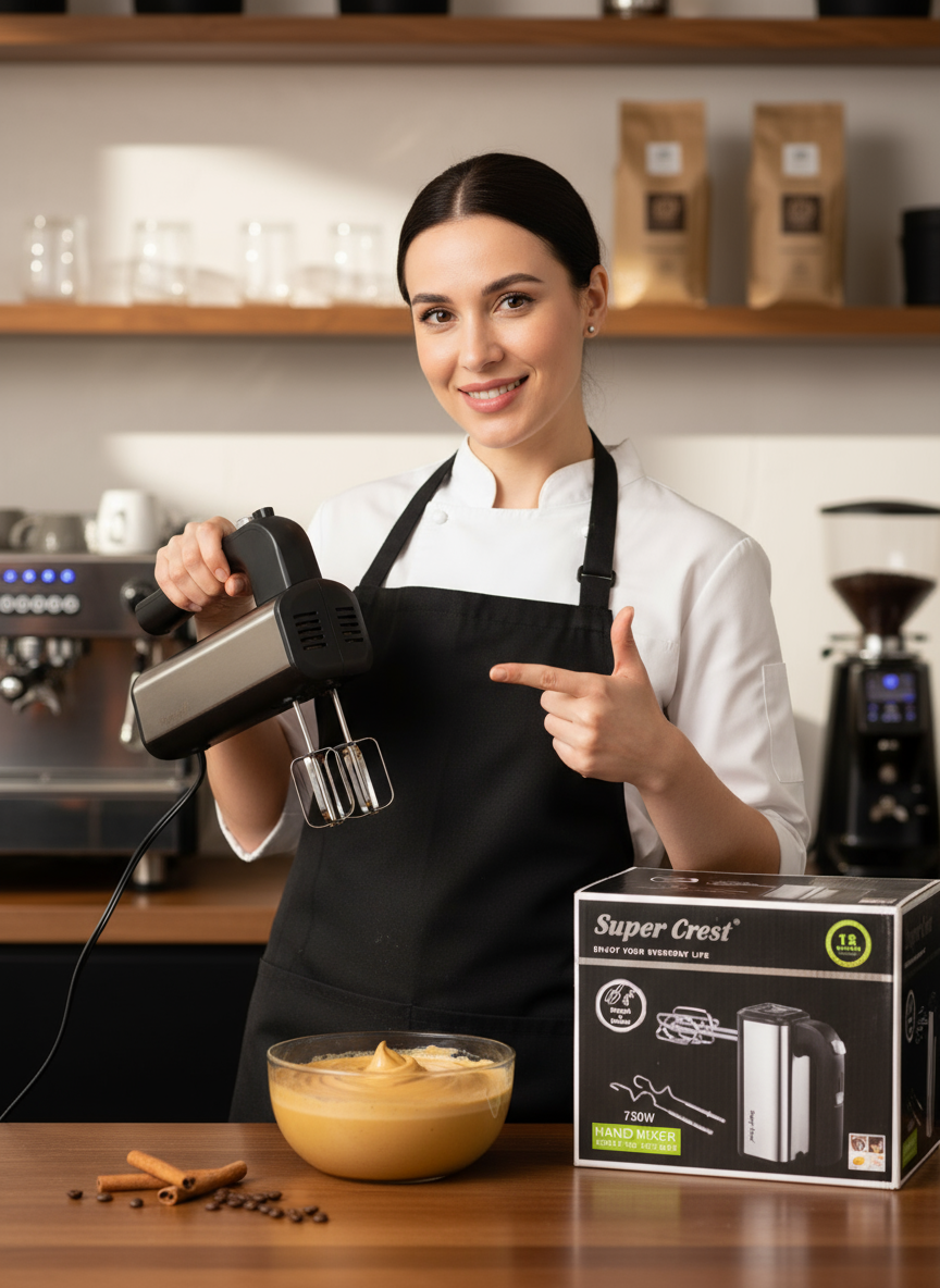 Super Crest Hand Mixer 750W