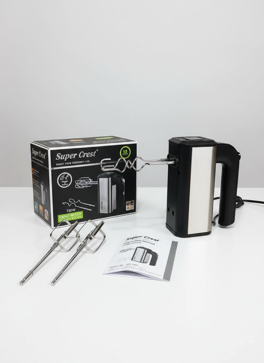 Super Crest Hand Mixer 750W