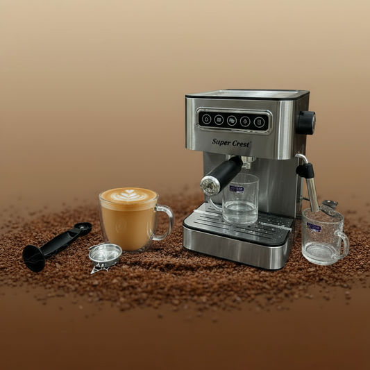Super Crest Coffee Expresso Machine