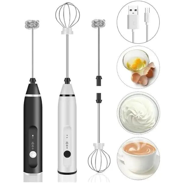 2 in 1 High Quality Coffee Beater and Egg Whiskers